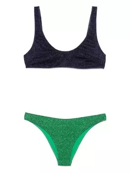 Osree бикини с люрексом, синий
