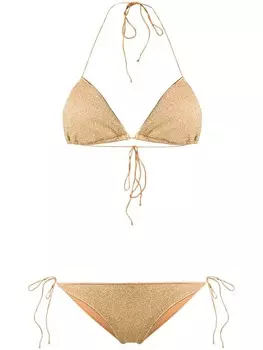 Osree блестящее бикини, золотистый