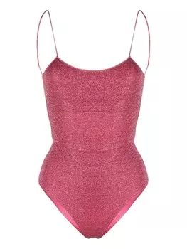 Osree купальник Lumire с эффектом металлик, розовый