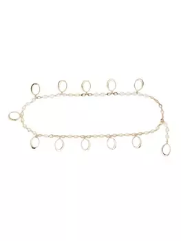 Osree ремень с логотипом, золотистый