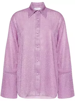 Osree рубашка Lumiere с люрексом, розовый