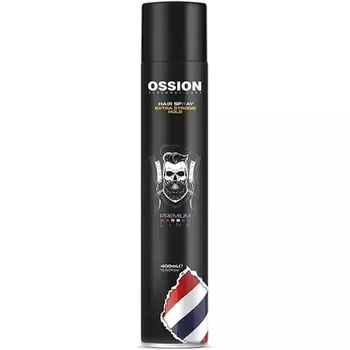 Ossion Premium Berber Line Спрей для волос экстрасильной фиксации 400мл, Morfose