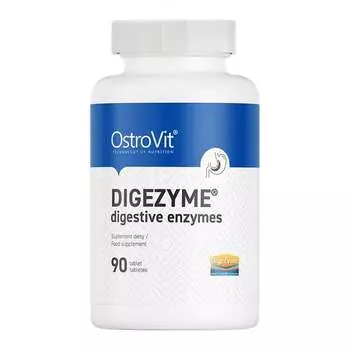 OstroVit, Digezyme, пищеварительные ферменты, Добавка , 90 таб.