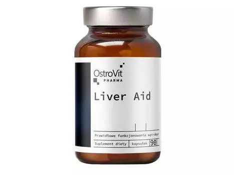 OstroVit, фармацевтический препарат для помощи печени, 90 капсул