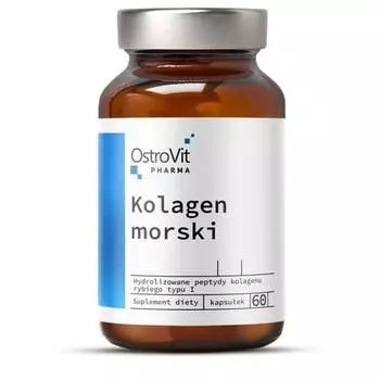 OstroVit, Pharma Морской коллаген 60 капсул для суставов