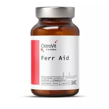 OstroVit, Железо с добавками Pharma Ferr Aid, 60 капс.