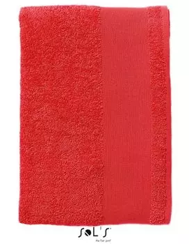Остров простыней для ванны | 100 х 150 см - Цвет: Лимонный - Размер: 100 х 150 см SOLS, красный
