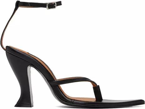 Острые туфли Pushbutton, черный