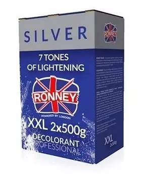 Осветлитель для волос Ronney Silver XXL 2x500 г