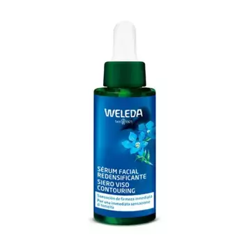 Осветляет кожу и придает ощущение упругости Srum Facial Redensificante Genciana Azul Weleda, 30 ml