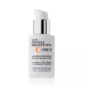 Осветляющая C-erum против морщин, суперконцентрированная сыворотка с витамином С, 30 мл Instytutm, Inny producent