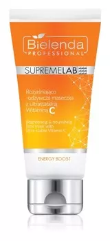 Осветляющая и питательная маска с ультрастабильным витамином С Bielenda Professional Supremelab Energy Boost