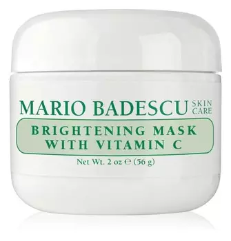 Осветляющая маска для бледной, пятнистой кожи Mario Badescu Brightening Mask with Vitamin C