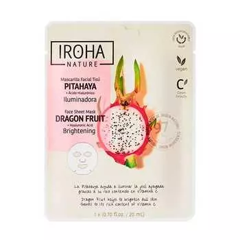 Осветляющая маска Питахайя 1 шт Iroha Nature