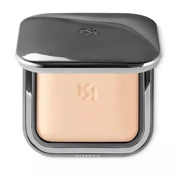 Осветляющая минеральная пудра 02 песок Kiko Milano Radiant Fusion, 8,5 гр