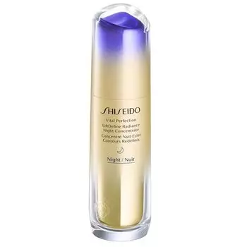 Осветляющая ночная сыворотка для лица, 40 мл Shiseido Vital perfection