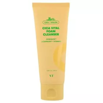 Осветляющая очищающая пенка для лица, 100 мл Vt Cosmetics, Cica Vital Foam Cleanser