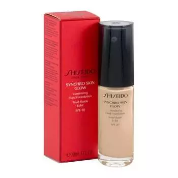 Осветляющая основа для лица 4 Rose, SPF 20, 30 мл Shiseido, Synchro Skin Glow