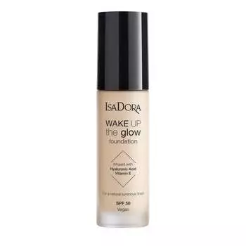 Осветляющая основа для лица SPF50 1N Neutral Fair 30 мл Isadora, Wake Up The Glow Foundation