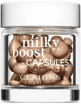 Осветляющая основа капсула Clarins Milky Boost Capsules, 06 30 0,2 ml