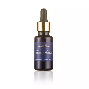 Осветляющая сыворотка для лица, 20 мл Natural Secrets Glow serum