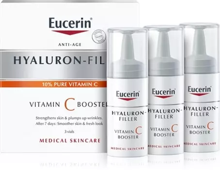 Осветляющая сыворотка против морщин с витамином с Eucerin Hyaluron-Filler Vitamin C Booster, 3 8 ml