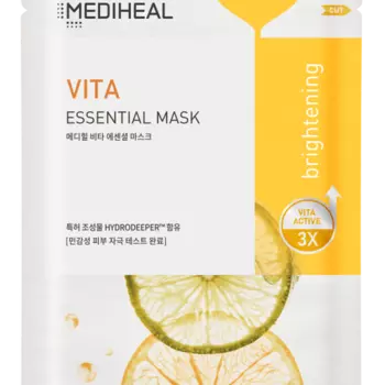 Осветляющая тканевая маска для лица, 24 мл Mediheal Vita