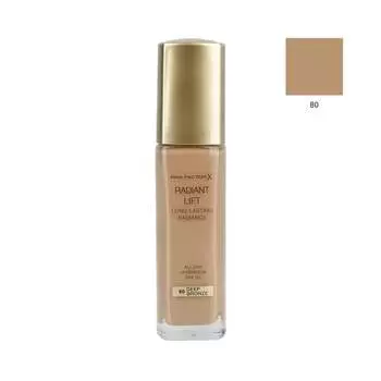 Осветляющая тональная основа для лица 80 Deep Bronze, 30 мл Max Factor, Radiant Lift