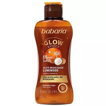 Осветляющее масло для загара, 100 мл Babaria, Glow Effect Monoi Tahiti