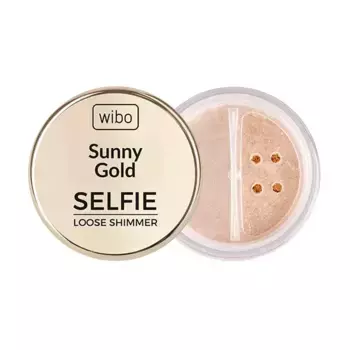 Осветляющие порошки Sunny Gold Selfie Loose Shimmer Wibo, 1 UD