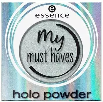 Осветляющие тени для век Holo 04 Essence, серебро