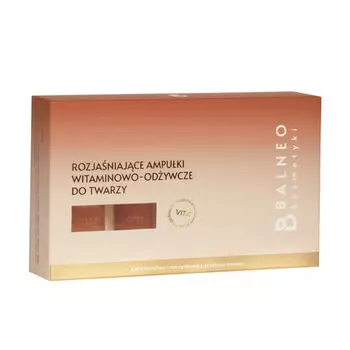 Осветляющие витаминно-питательные ампулы для лица, 25 мл Balneokosmetyki