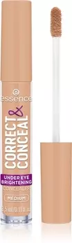 Осветляющий консилер против темных кругов под глазами essence CORRECT & CONCEAL, 20 Medium 3 ml