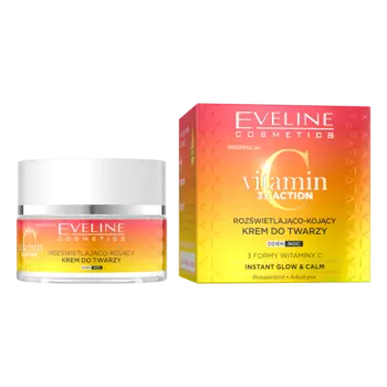 Осветляющий крем для лица на день и ночь Eveline Cosmetics Vitamin C, 50 мл