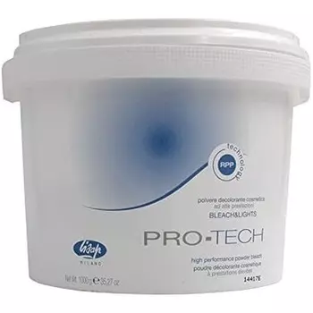 Осветляющий порошок для волос Bleach & Lights 1000 г, Lisaplex