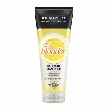 Осветляющий шампунь для волос sheer blonde go blonder shampoo John Frieda, 250 мл