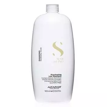 Осветляющий шампунь с низким пенообразованием, 1000 мл Alfaparf, Semi Di Lino Diamond Illuminating Low