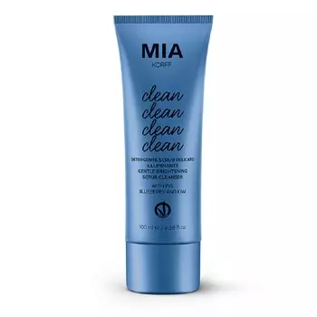 Осветляющий скраб для лица mia gentle brightening scrub cleanser Korff, 100 мл