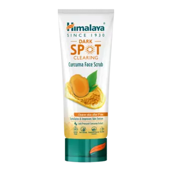 Осветляющий скраб для лица с органической куркумой, 75 мл Himalaya Dark spot