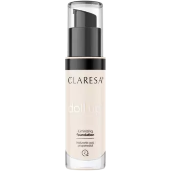 Осветляющий тональный крем для лица Claresa Doll Up!, 30 мл
