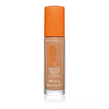 Осветляющий тональный крем SPF 25 Rimmel Lasting Radiance, оттенок 200 Soft Beige 30 мл