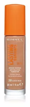 Осветляющий тональный крем SPF 25 Rimmel Lasting Radiance, оттенок 201 Classic Beige 30 мл