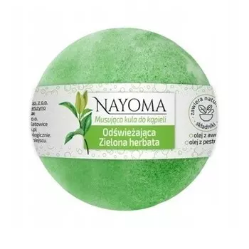Освежающая бомбочка для ванны с зеленым чаем 130 г Nayoma