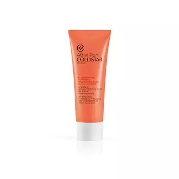Освежающая гелевая маска для лица vitamin c + polyhydroxy acid gel-mask Collistar, 75 мл