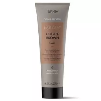 Освежающая маска для каштановых волос 250мл Teknia Cocoa Brown Mask Refresh, Lakme