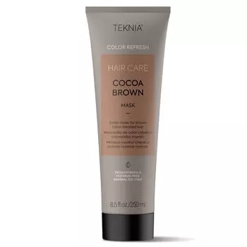 Освежающая маска для каштановых волос Lakme Teknia Cocoa Brown, 250 мл