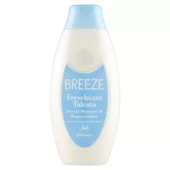 Освежающая пена для ванн 400мл с тальком, Breeze