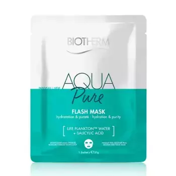 Освежающая увлажняющая маска-вспышка Aqua Super Masque Pure Biotherm, 35 g