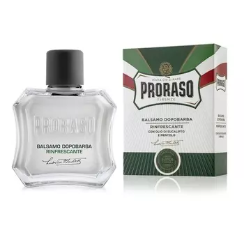 Освежающий бальзам после бритья after shave balm refresh eucalyptus Proraso, 100 мл