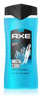 Освежающий гель для душа 3 в 1 Axe Ice Chill